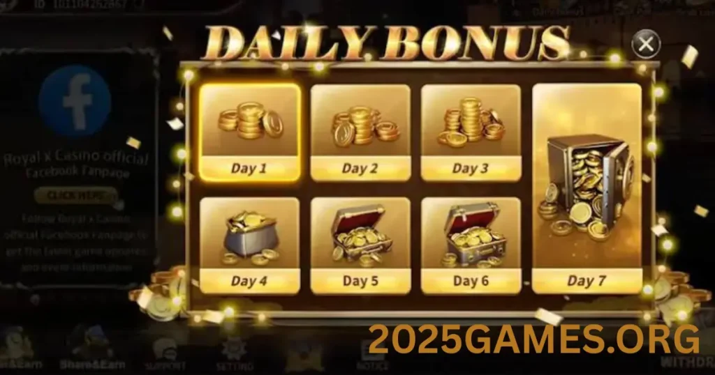 Royalxcasino bonus