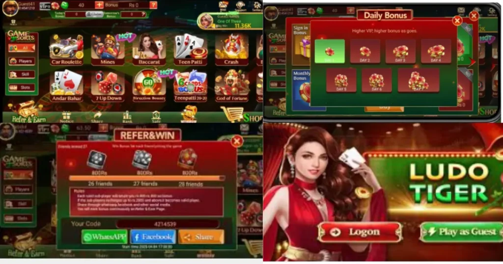 Ludo tiger games